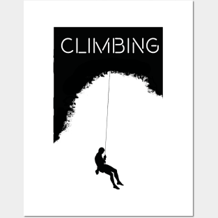 Rock climbing Posters and Art